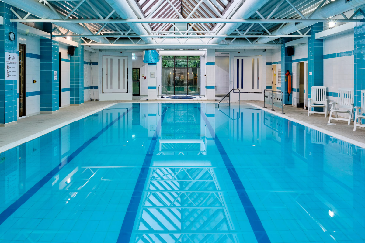 Holiday Inn Haydock pool.